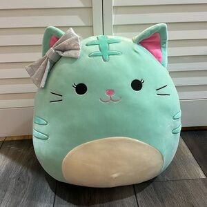 Blue cat squishmallow